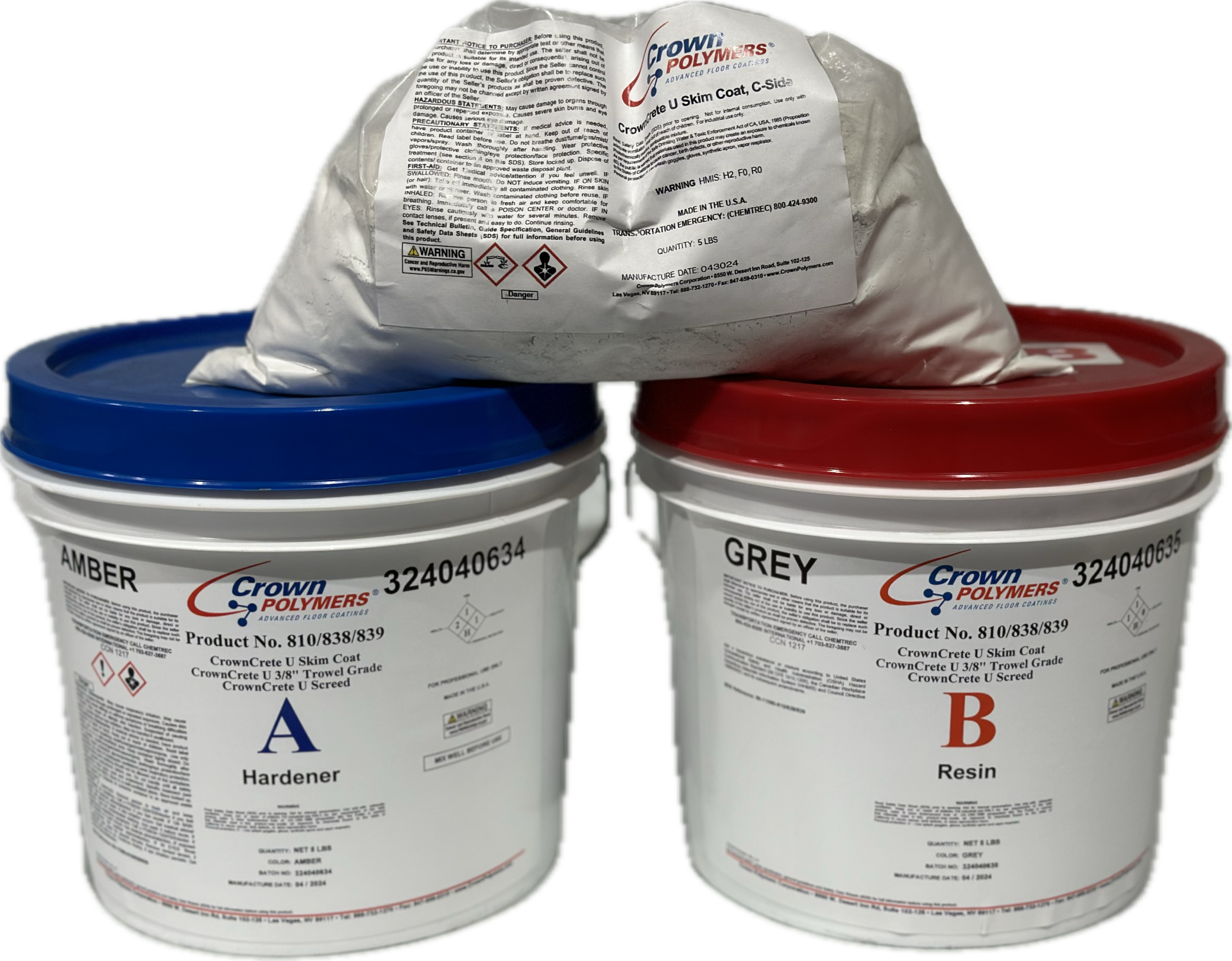 CrownCrete U 810 - Urethane Cement Skim Coat/ Primer