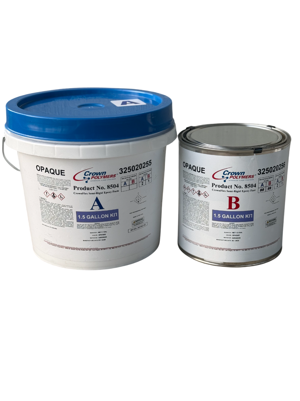 CrownFlex 8504-F – Fast Curing, Epoxy Paste Crack Repair (2Hour)