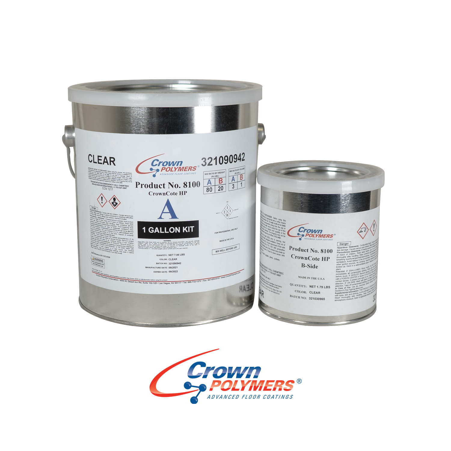 CrownCote™ HP 8100 – High Solids High Performance Polyurethane