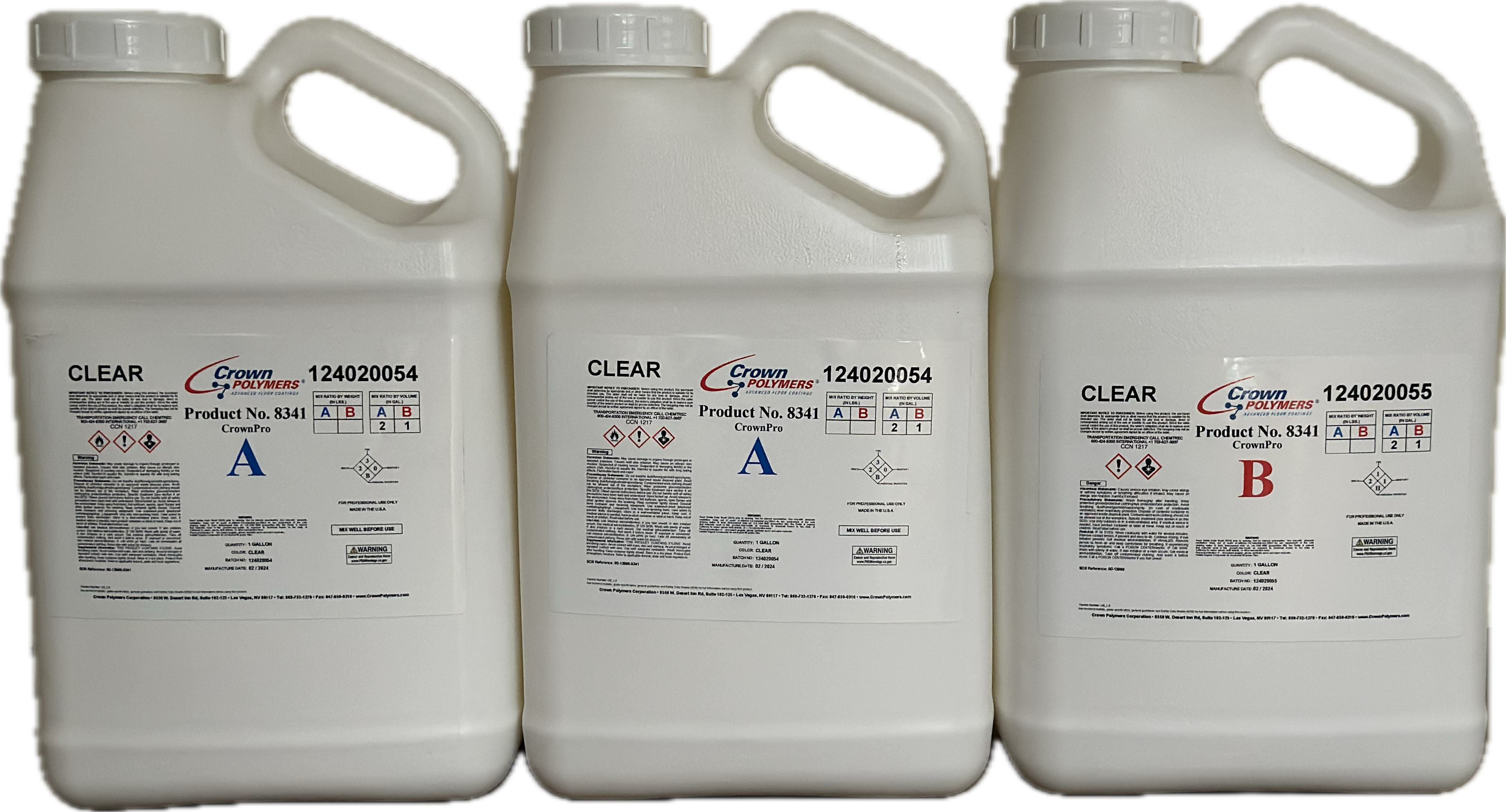CrownPro 8341 - 90% Solids Low Odor Polyaspartic