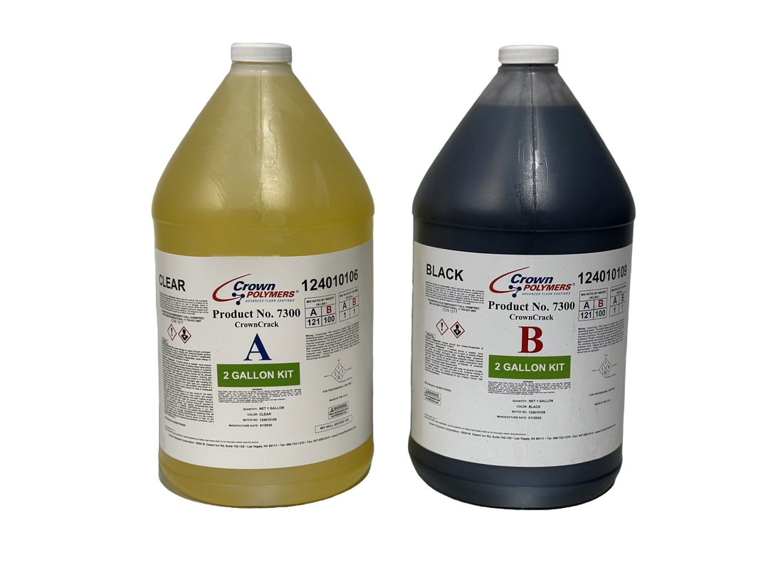 CrownCrack 7300 – Fast Curing, Low Viscosity, Crack Repair (15Min)