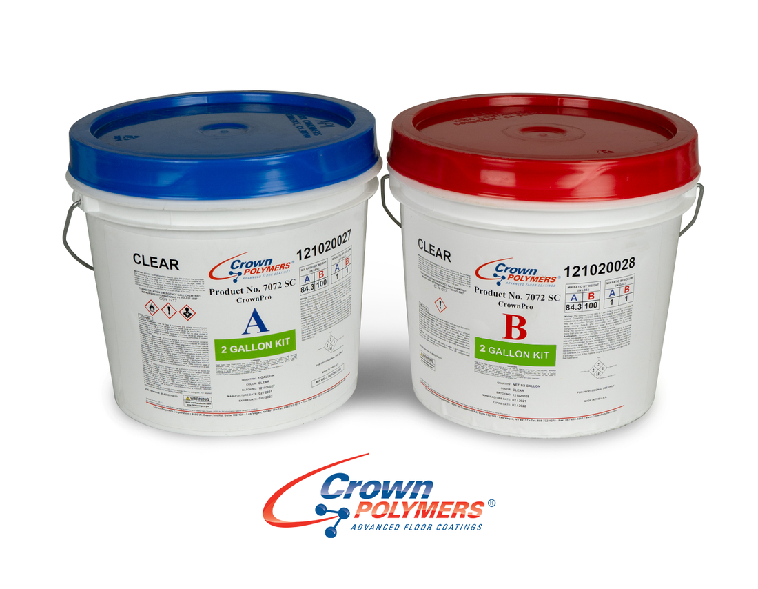 CrownPro 7072SC (88% Solids, Fast Polyaspartic)