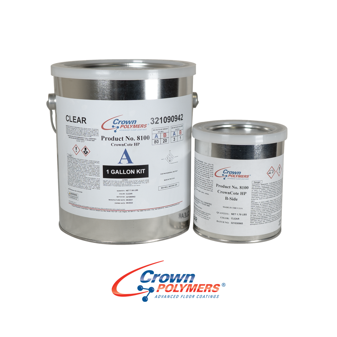 CrownCote™ HP 8100 – High Solids High Performance Polyurethane