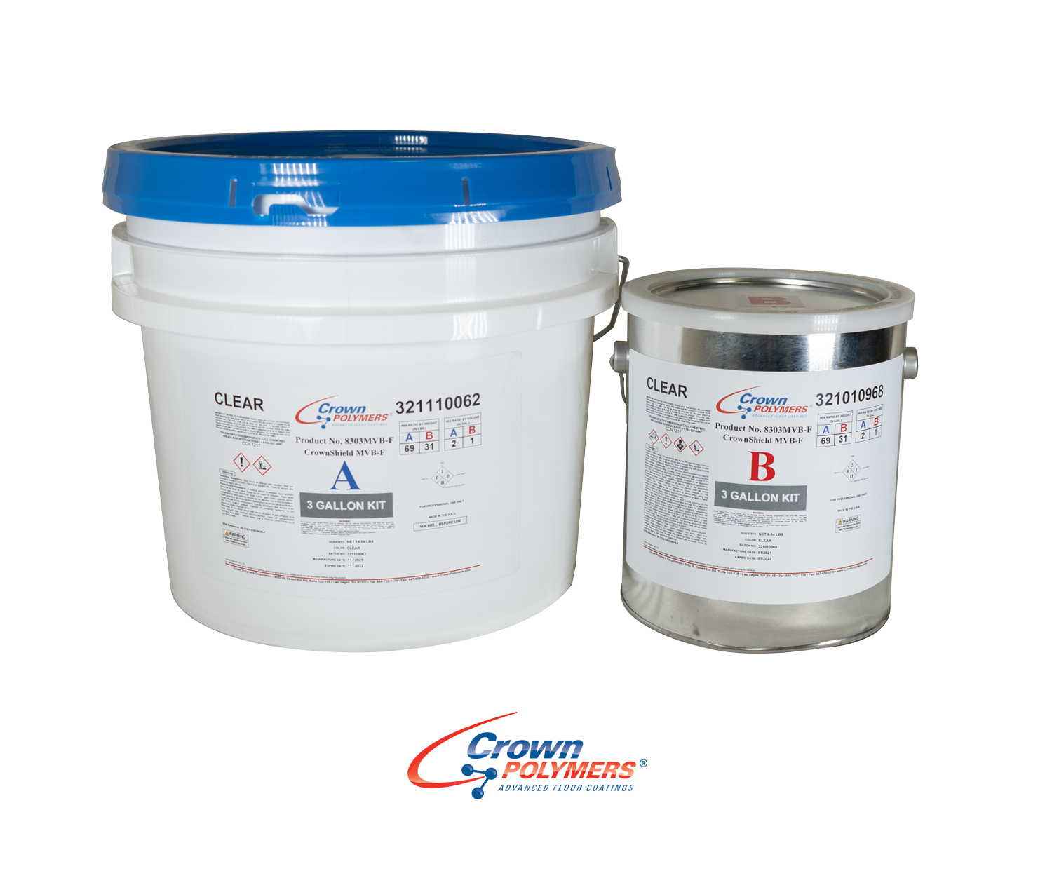 CrownShield MVB 8303 - Moisture Vapor Barrier Up To 25LBS