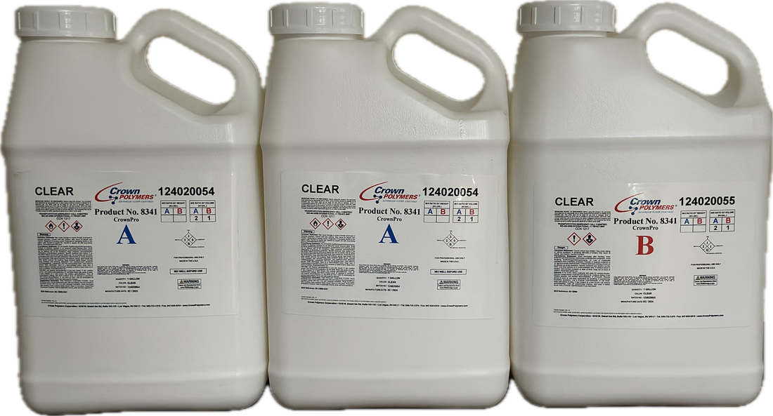 CrownPro 8341 - 90% Solids Low Odor Polyaspartic