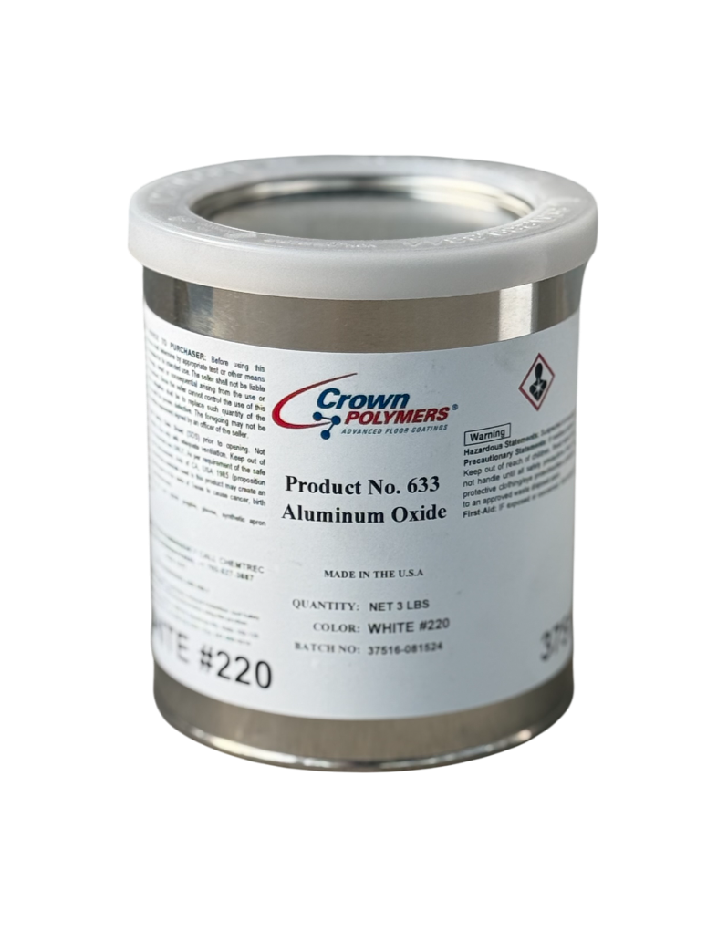 Crown Aluminum Oxide (For Added Abrasion &amp; Slip Resistance)