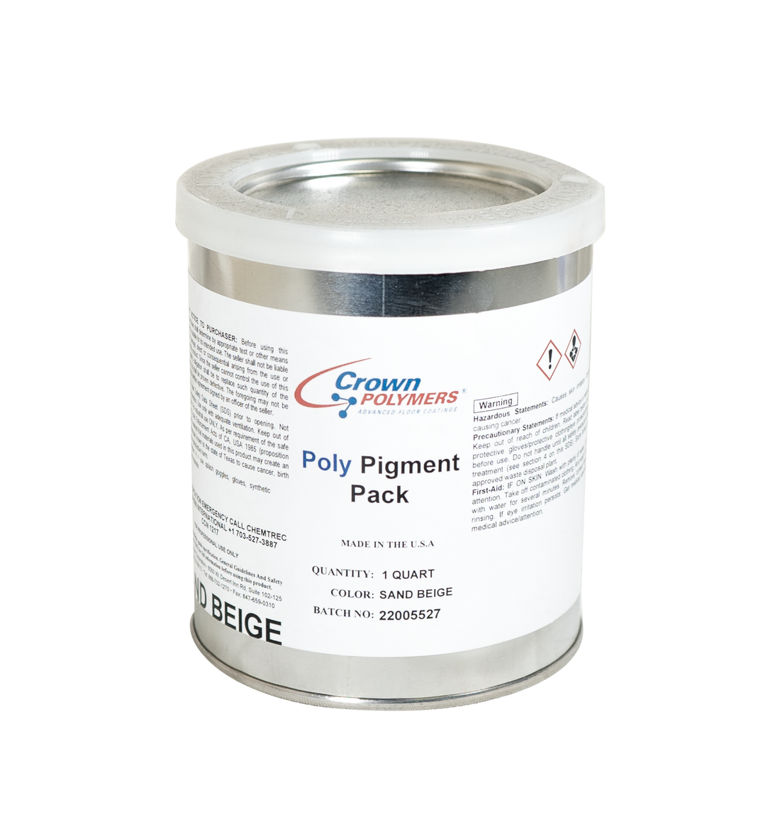 Poly Pigment Packs 6600 – Polyaspartic Pigment Packs For 2 Gallon Clear