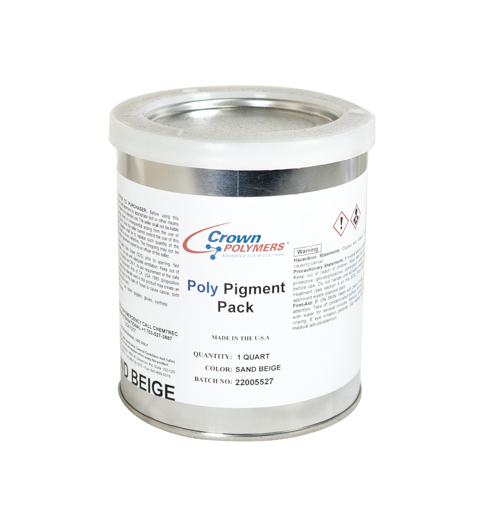 Poly Pigment Packs 6600 – Polyaspartic Pigment Packs For 2 Gallon Clear